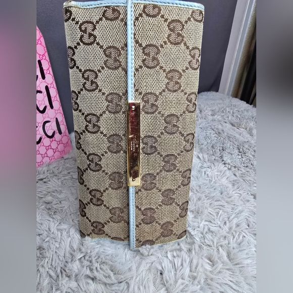 SOLD-Gucci GG canvas wallet - Picture 4 of 12